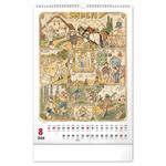 Nástenný kalendár 2026 Josef Lada