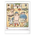 Nástenný kalendár 2026 Josef Lada