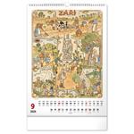 Nástenný kalendár 2026 Josef Lada