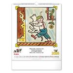 Nástenný kalendár 2026 Josef Lada - Riekanky