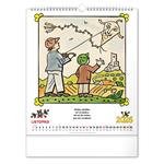 Nástenný kalendár 2026 Josef Lada - Riekanky