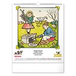 Nástenný kalendár 2026 Josef Lada - Riekanky