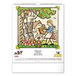 Nástenný kalendár 2026 Josef Lada - Riekanky