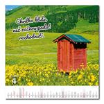 Nástenný kalendár 2026 - Kadibudky