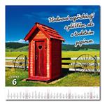 Nástenný kalendár 2026 - Kadibudky