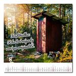 Nástenný kalendár 2026 - Kadibudky