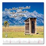 Nástenný kalendár 2026 - Kadibudky