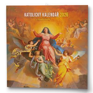 Nástenný kalendár 2026 Katolícky kalendár (s modlitbami)