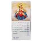Nástenný kalendár 2026 Katolícky kalendár (s modlitbami)