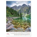 Nástenný kalendár 2026 - Krásy hôr