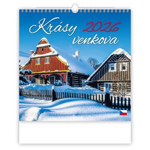 Nástenný kalendár 2026 - Krásy vidieka