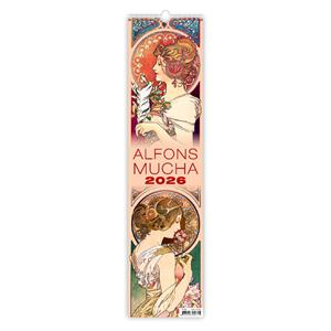 Nástenný kalendár 2026 Kravata - Alfons Mucha