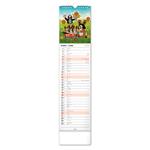 Nástenný kalendár 2026 Kravata - Krtko