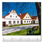 Nástenný kalendár 2026 - Krížom krážom Českou republikou