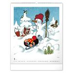 Nástenný kalendár 2026 Krtko