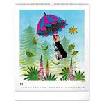 Nástenný kalendár 2026 Krtko