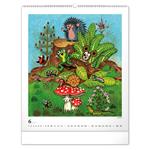 Nástenný kalendár 2026 Krtko