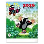 Nástenný kalendár 2026 Krtko