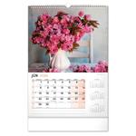 Nástenný kalendár 2026 Kvety