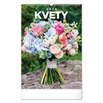 Nástenný kalendár 2026 Kvety