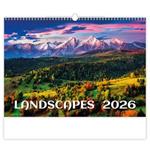 Nástenný kalendár 2026 - Landscapes