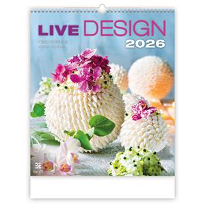 Nástenný kalendár 2026 - Live Design