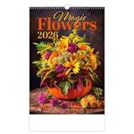 Nástenný kalendár 2026 - Magic Flowers