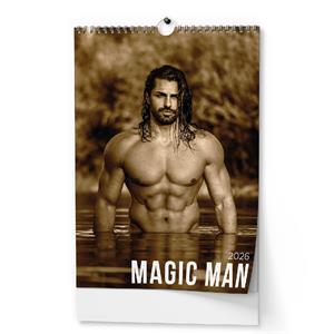 Nástenný kalendár 2026 Magic Man