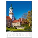 Nástenný kalendár 2026 - Najkrásnejšie miesta Českej republiky