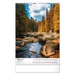 Nástenný kalendár 2026 Národné parky Čiech a Moravy