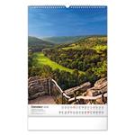 Nástenný kalendár 2026 Národné parky Čiech a Moravy