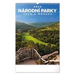 Nástenný kalendár 2026 Národné parky Čiech a Moravy