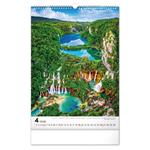 Nástenný kalendár 2026 Národné parky světa