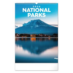 Nástenný kalendár 2026 Národné parky světa