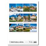 Nástenný kalendár 2026 - Naše hrady a zámky