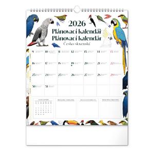 Nástenný kalendár 2026 Plánovací Animalium