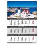 Nástenný kalendár 2026 - Pobrežie - 3-mesačné
