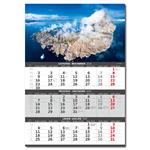 Nástenný kalendár 2026 - Pobrežie - 3-mesačné