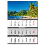 Nástenný kalendár 2026 - Pobrežie - 3-mesačné