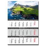 Nástenný kalendár 2026 - Pobrežie - 3-mesačné