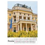 Nástenný kalendár 2026 poľský Bratislava