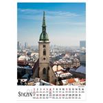 Nástenný kalendár 2026 poľský Bratislava