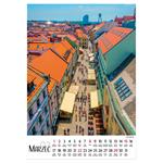 Nástenný kalendár 2026 poľský Bratislava