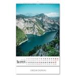 Nástenný kalendár 2026 poľský Hory