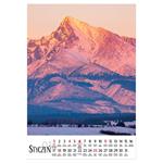 Nástenný kalendár 2026 poľský Hory