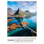 Nástenný kalendár 2026 poľský Hory