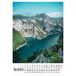 Nástenný kalendár 2026 poľský Hory