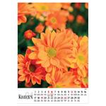 Nástenný kalendár 2026 poľský Kvety