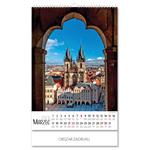 Nástenný kalendár 2026 poľský Praha