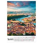 Nástenný kalendár 2026 poľský Praha